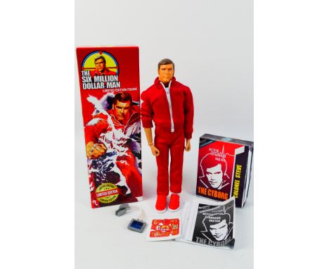 Grungatoys (Brasil)  - A boxed Limited Edition 'Six Million Dollar Man - The Cyborg' 12" action figure by Grungatoys.  This h