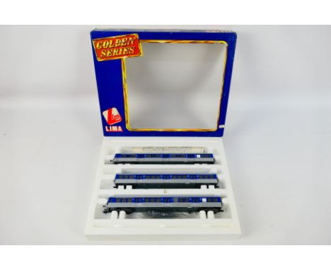 Lima - A boxed HO gauge Lima #149276 French Commuter Train Pack 'Provence Alps Cote D'Azur'. The three car pack appears to be