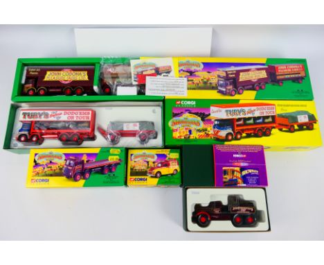 Corgi Classics - Five boxed Limited Edition diecast vehicles mainly from the Corgi Classics 'Showmans Range'. Lot includes #2
