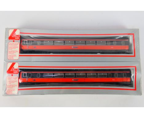 Lima - A boxed Lima L204840 00 gauge Class 156 Strathclyde Transport two piece DMU with Op.No's 57502 & 52502. Both items app