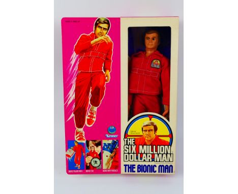 Kenner - A boxed Kenner 'Steve Austin - Six Million Dollar Man 12" figure. This USA released version 1 figure in the Kenner w