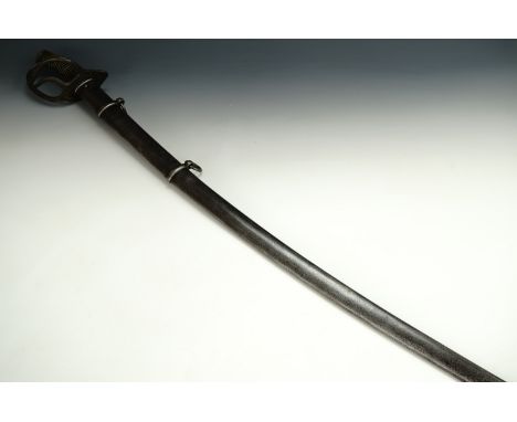 A mid 19th Century cavalry sabre by W.R. Kirschbaum, the blade back bearing a crown-over-K acceptance stamp, similar to Frenc