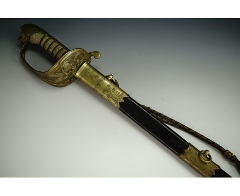An early 20th Century Royal Navy officer's sword by Wilkinson