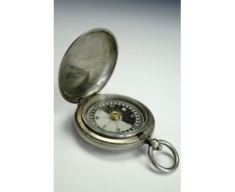 A 1916 British army Mk V pocket compass by Short and Mason