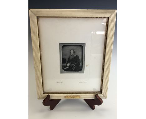 [Victoria Cross / Medal] A studio portrait of Captain Charles Lumley, VC, 97th Regiment, by Elliott and Fry, 55 Baker Street,