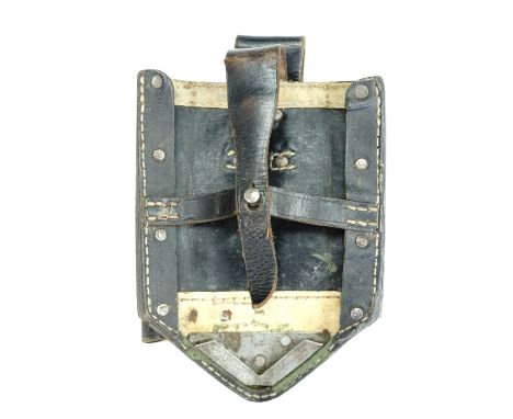 A German Third Reich second model folding entrenching tool cover