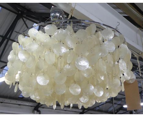 FRANDSEN LIGHTING FUN 10 DM CHANDELIER BY VERNER PANTON, 55cm Drop approx. 