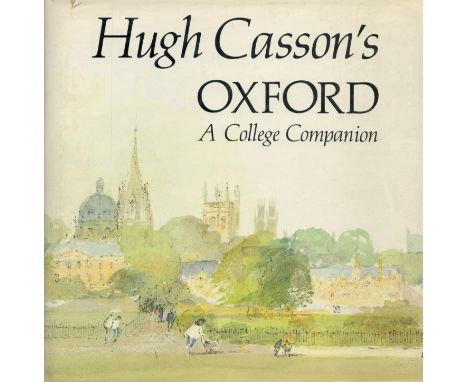 Hugh Casson's Oxford A College Notebook 1988 First Edition Hardback Book with 96 pages published by Phaidon Press Ltd some ag