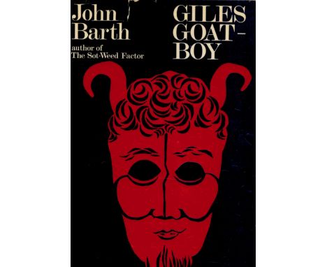 Giles Goat Boy or, The Revised New Syllabus by John Barth 1967 First Edition Hardback Book with 710 pages published by Martin