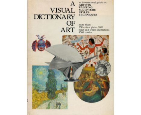 A Visual Dictionary of Art 1974 First Edition Hardback Book with 640 pages published by Heinemann / Secker and Warburg Ltd so