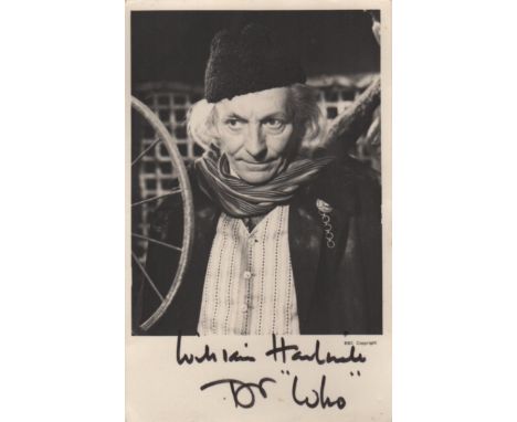 HARTNELL WILLIAM: (1908-1975) English Actor, the first actor to portray the Doctor in the television series Doctor Who. Vinta