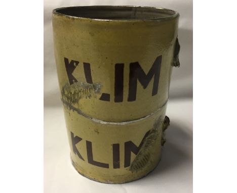 [JAMES JIMMY]: (1915-2008) British R.A.F. Officer, survivor of The Great Escape, 24th-25th March 1944. A 6” pottery mug (with