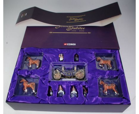 CORGI TOYS MODERN MINT AND BOXED SET 'QUEEN ELIZABETH II GOLDEN JUBILEE' showing the State Landau in 1:40 scale