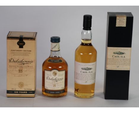 CLASSIC MALTS OF SCOTLAND - CENTENARY EDITION 70cl BOTTLE OF DALWHINNIE 15 YEARS OLD SINGLE MALT SCOTCH WHISKY 43% vol., 100 