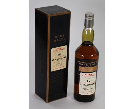 RARE MALTS SELECTION 70cl LIMITED EDITION BOTTLE OF ST MAGDALENE 19 YEAR OLD SINGLE MALT SCOTCH WHISKY 63.8% vol, distilled 1