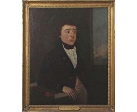 Circle of Lemuel Francis Abbott (1760-1803), Portrait of a mid-shipman purported to be Horatio Admiral Nelson as a young man,