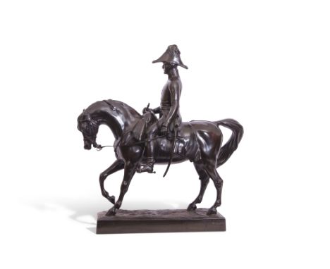 Alfred Comte D'Orsay (1801-1852), bronze model of Arthur, Duke of Wellington mounted on his favourite horse, signed and dated