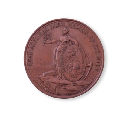 Davidson's Nile Medal, bronze, as issued to ratings, 47mm