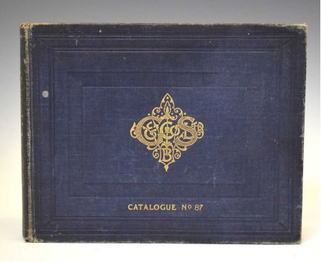 Bristol Interest - Early 20th century printed trade catalogue no. 87 for Gardiner, Sons &amp; Co. Ltd., ironmongers of Nelson