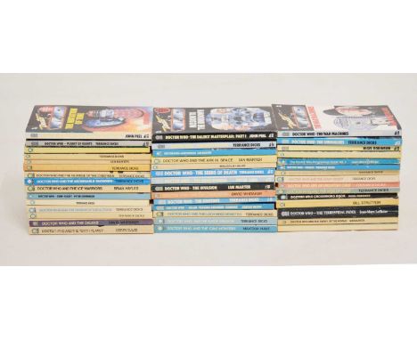 Quantity of approximately one hundred and thirty Target Doctor Who paperback books to include; 'The Mutation of Time', Doctor