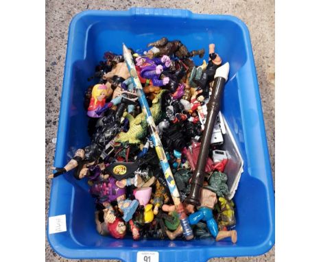 CARTON OF MISCELLANEOUS PLASTIC MOD INCLUDING A RECORDER