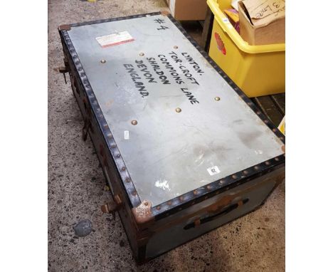 ALUMINIUM TRAVEL TRUNK 