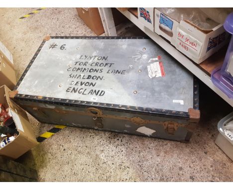 ALUMINIUM TRAVEL TRUNK