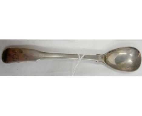 A GEORGE III SILVER EGG SPOON, LONDON 1805 BY E &amp; F
