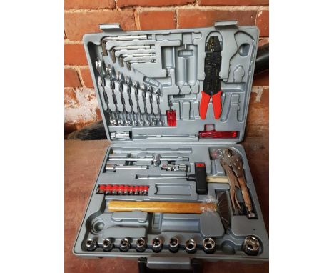 PLASTIC CASED SOCKET SPANNER RANGE SET, SOME PIECES MISSING