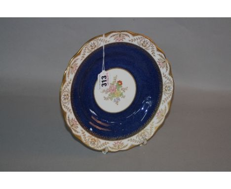 A COPELANDS SPODE PLATE, 'Regent' pattern, diameter approximately 22.5cm