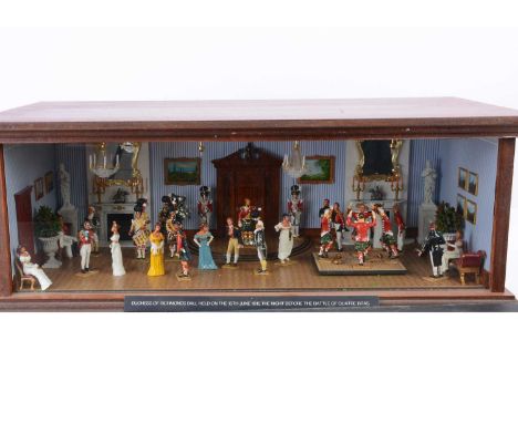 Superb 'Duchess of Richmond's Ball held on the 15th June, the night before the Battle of Quatre Bras', standard 'Britains' 54