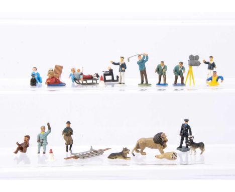 Corgi, Dinky & Other Spare Figures & Accessories, including Corgi Toys Camera Man from 479 (2), Skier from 475 (2), Driver an