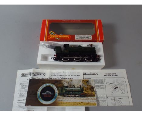 An OO Gauge Hornby Railways R. 059 GWR Class 2721 Loco Pannier Tank Number 2744.