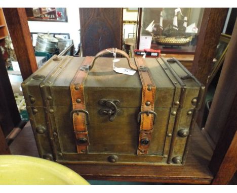 A Modern Storage Box in The Form of Travelling Trunk.