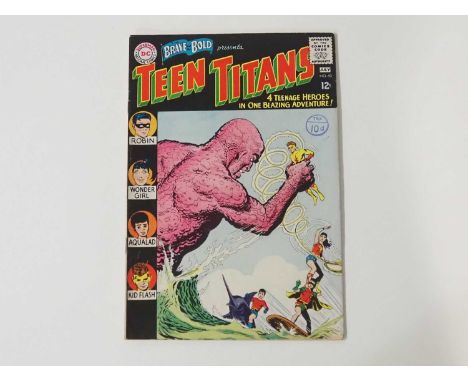 BRAVE AND THE BOLD #60 (1965 - DC) - Second team appearance of the Teen Titans - Includes the first appearance of Wonder Girl