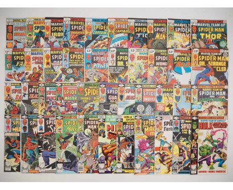 MARVEL TEAM-UP #61 to 100 + ANNUAL #2 & 3 (42 in Lot) - (1977/1980 - MARVEL - US & UK Price Variant) - Unbroken 40 issue run 