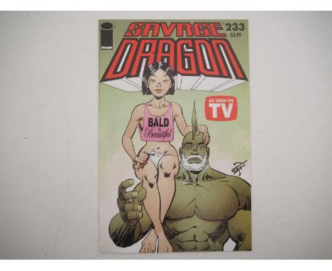SAVAGE DRAGON #233 (2018 - IMAGE) - Controversial 'Bald is Beautiful' cover with very low print run