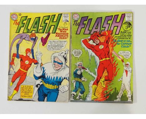 FLASH #134 & 140 (2 in Lot) - (1963 - DC) - Includes the first appearance of Heat Wave + a cover appearance of Captain Cold -