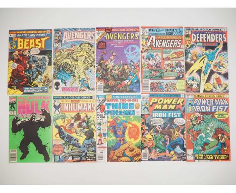 MIXED MARVEL LOT (10 in Lot) - Mostly Bronze Age and includes AMAZING ADVENTURES #16 + AVENGERS #257 + AVENGERS ANNUAL #7 & 1