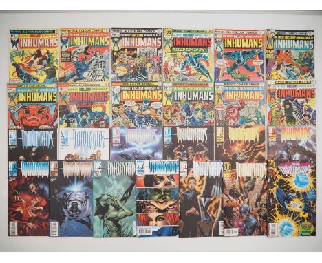 INHUMANS LOT (25 in Lot) - Includes INHUMANS #1 to 12 (1975/1977) + INHUMANS VOL.2 #1 to 12 (1998/1999) + INHUMANS: THE GREAT