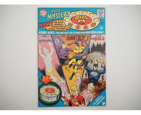 HOUSE OF MYSTERY #156 (1966 - DC) - The first appearance and origin of Robby Reed + the introduction of the Dial "H" for Hero