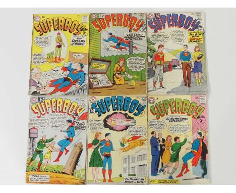 SUPERBOY #83, 93, 98, 100, 101, 104 (6 in Lot) - (1960/1963 - DC) - Includes the first appearance and origin of Kryptonite Ki