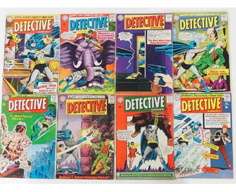 DETECTIVE COMICS #329, 333, 334, 335, 337, 338, 339, 346 (8 in Lot) - (1964/1965 - DC) - Includes the first cameo appearance 
