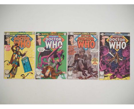 MARVEL PREMIERE: DOCTOR WHO #57, 58, 59, 60 - (4 in Lot) - (1980/81 - MARVEL) - First US comic book appearance of Doctor Who 