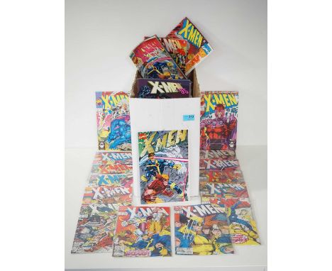 X-MEN VOL.2 #1 to 194 + ANNUAL #1, 2, 3, '95, '96, '97, '98, '99 (206 in Lot - Includes 5 copies of Issue #1) - Full unbroken