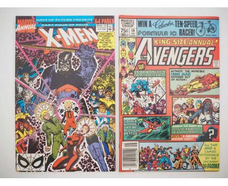 X-MEN ANNUAL #14 + AVENGERS ANNUAL #10 (2 in Lot) - (1981/1990 - MARVEL) - Includes the first appearance of Rogue, the first 