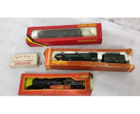 2 Hornby loco's & tender's, 1 special Edition wagon & 1 engine