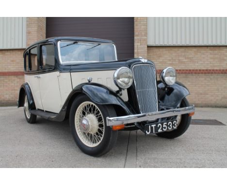 1935 Austin Ascot Saloon.  Registration no. JT 2533.  Chassis no. F 24333 / 15.  6 cylinder engine.  This excellent pre-War l