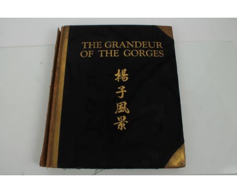 The Grandeur of the Gorges by Donald Mennie - Kelly & Walsh Shanghai 1926 - first limited edition no. 501 / 1000 - black and 