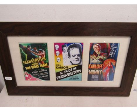 A Frankenstein movie print